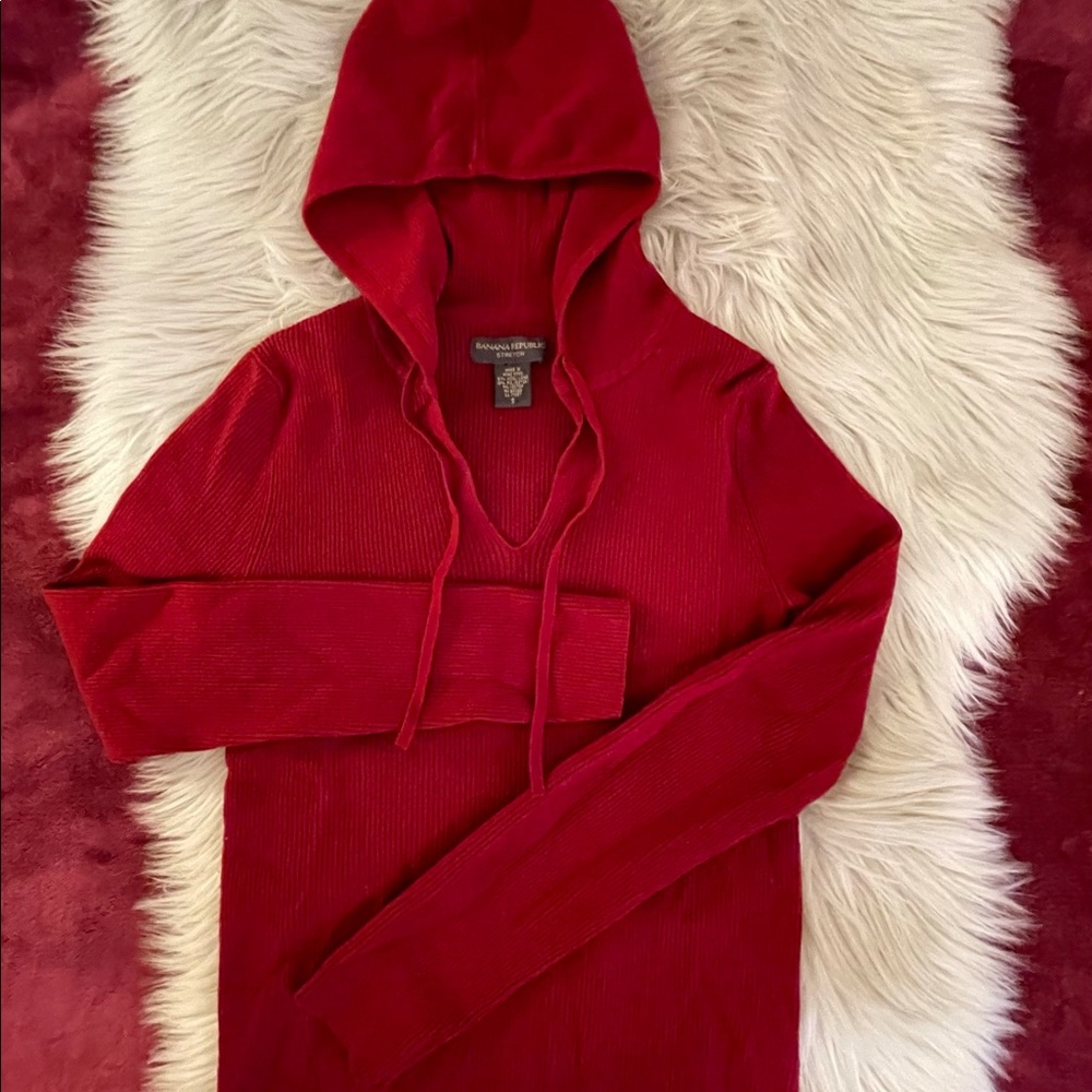 NWOT- Banana Republic Hooded Sweater